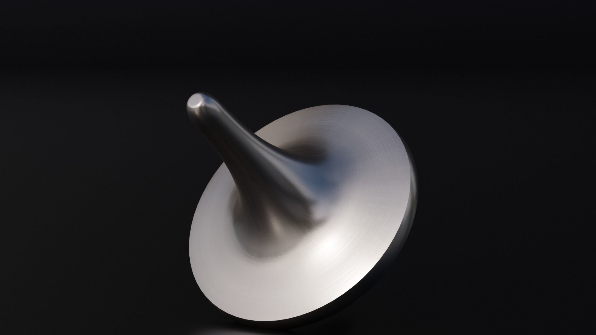 Spinning Top 3D model_3
