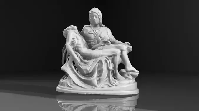  Pieta - 3D print model - Michelangelo