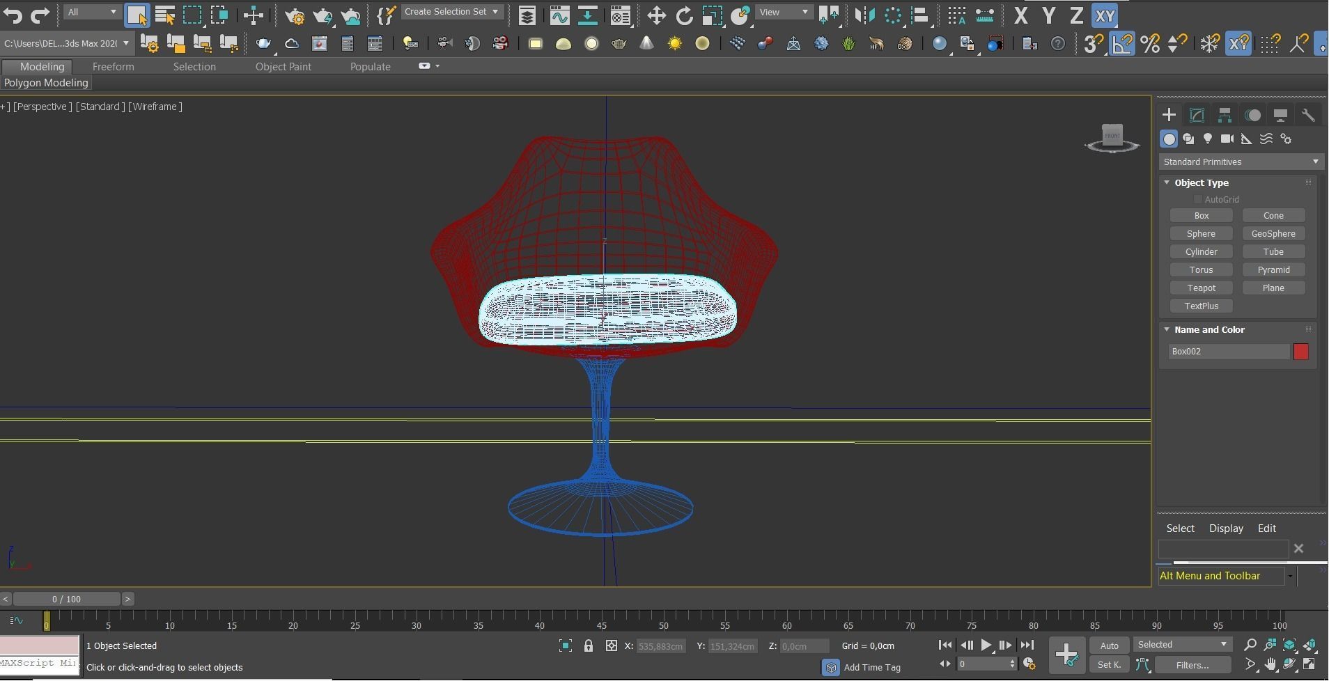 TULIP CHAIR 3D model_4