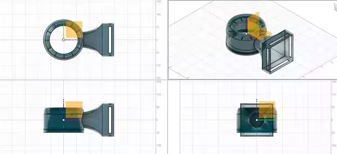Bladeless Fan - based on Dyson fan     Free 3D print model