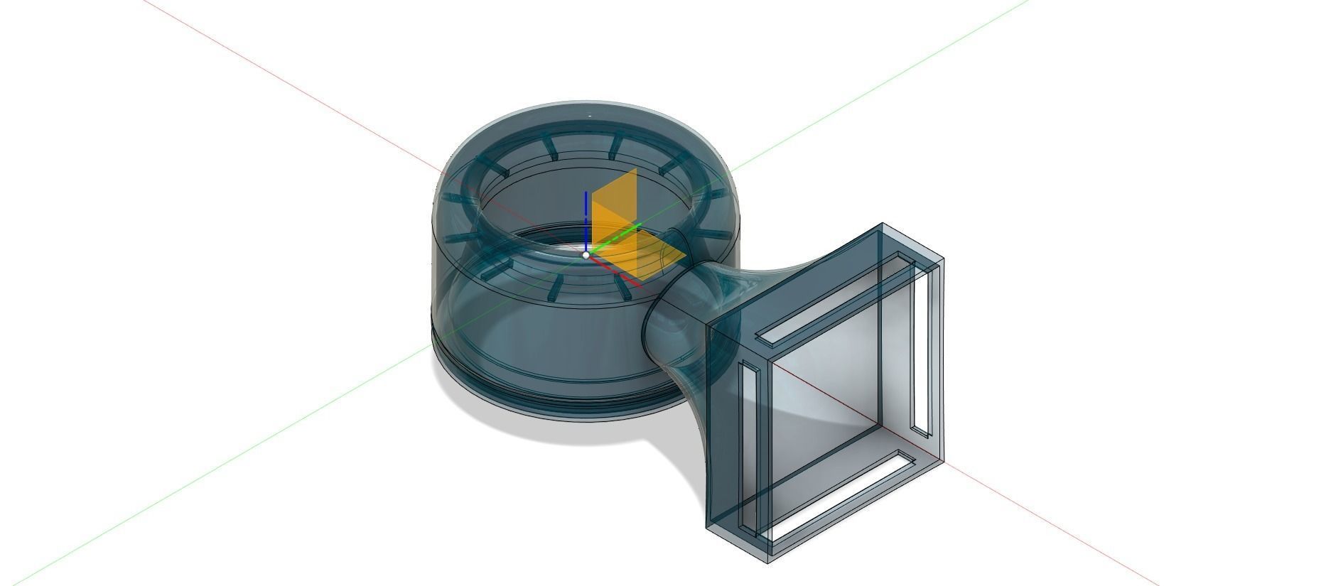 Bladeless Fan - based on Dyson fan     Free 3D print model_3