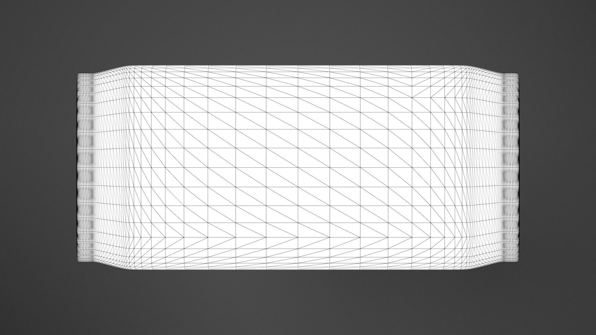 Biscuit Packaging Low-poly 3D model_5