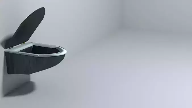 Public toilet 3D model