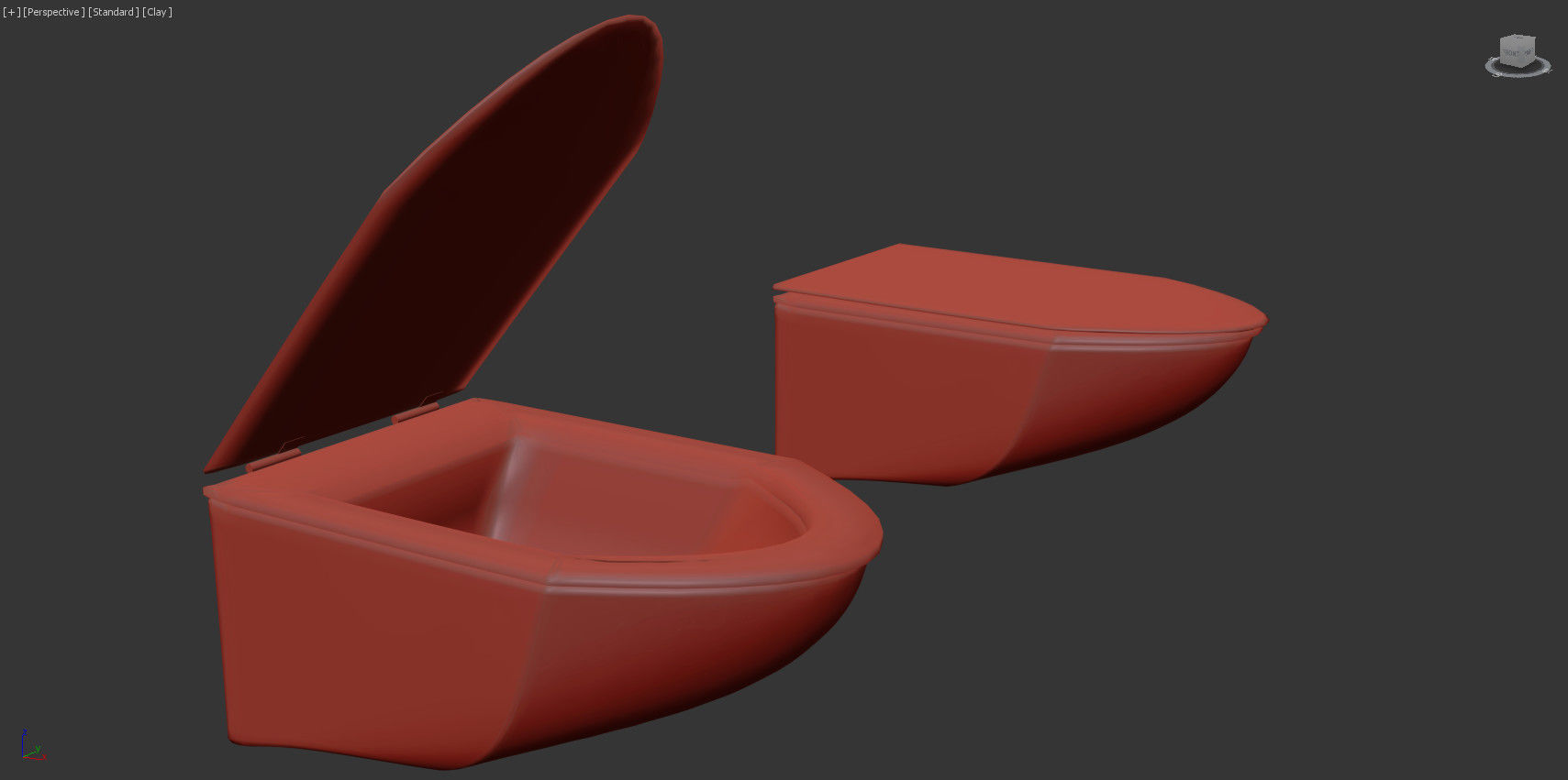 Public toilet 3D model_4