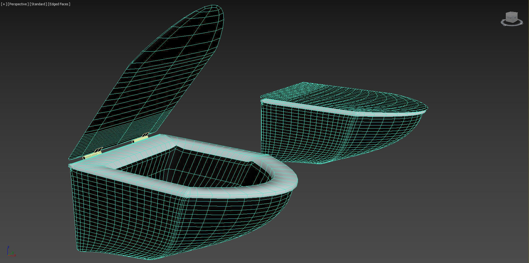 Public toilet 3D model_3