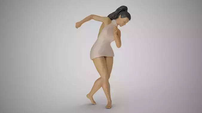Woman Following the Rhythm