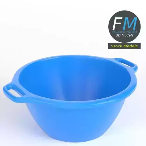 Plastic basin
