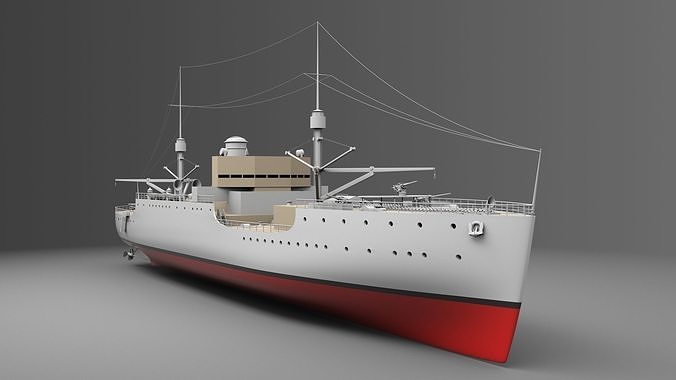 USS Vestal 3D model