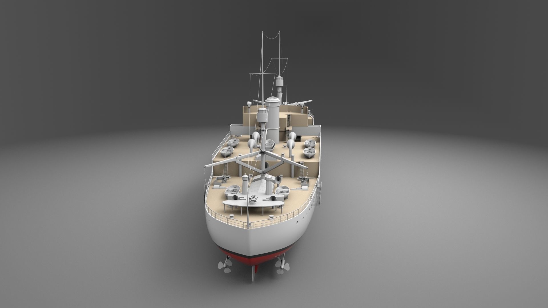 USS Vestal 3D model_7