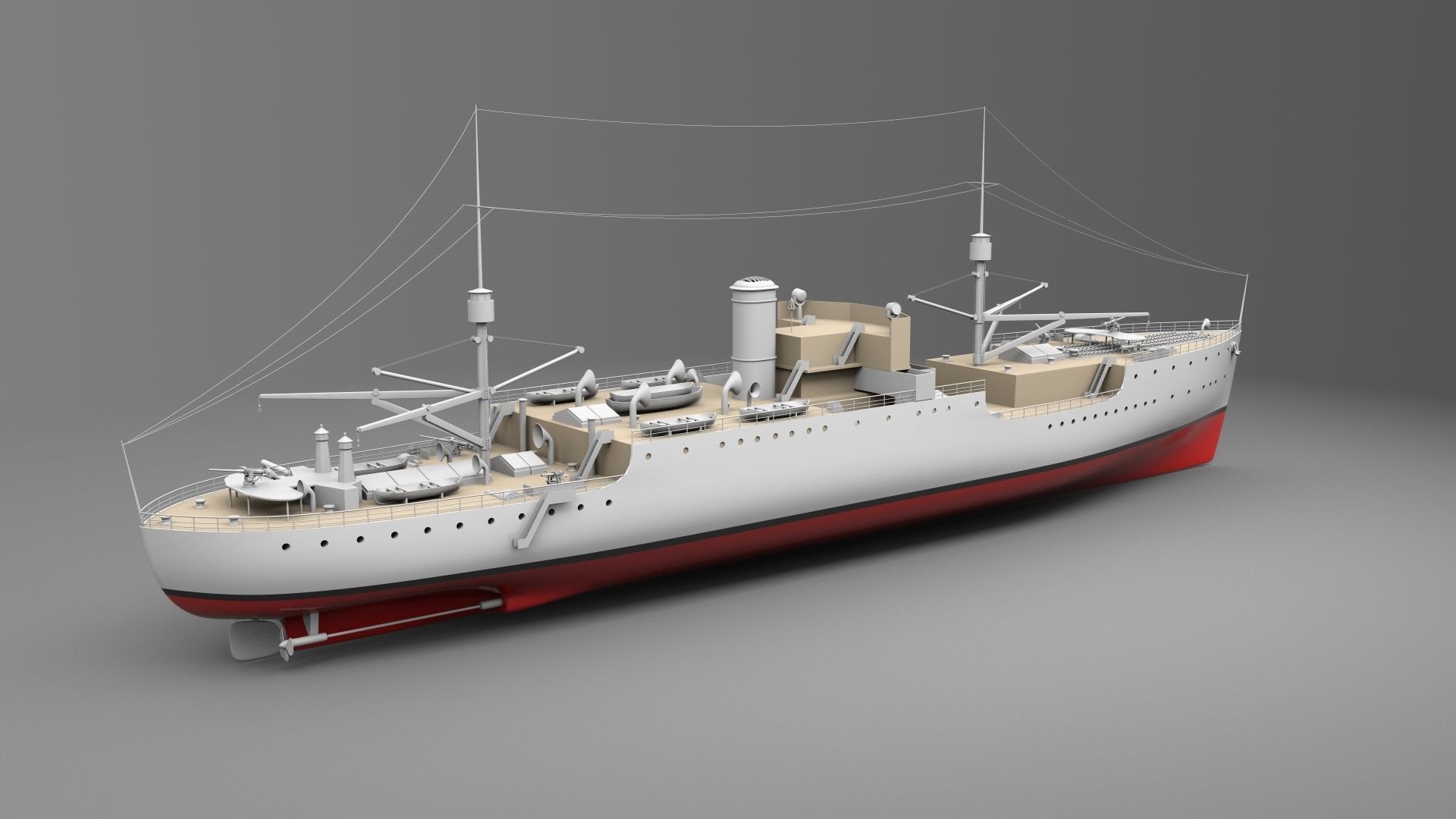 USS Vestal 3D model_8