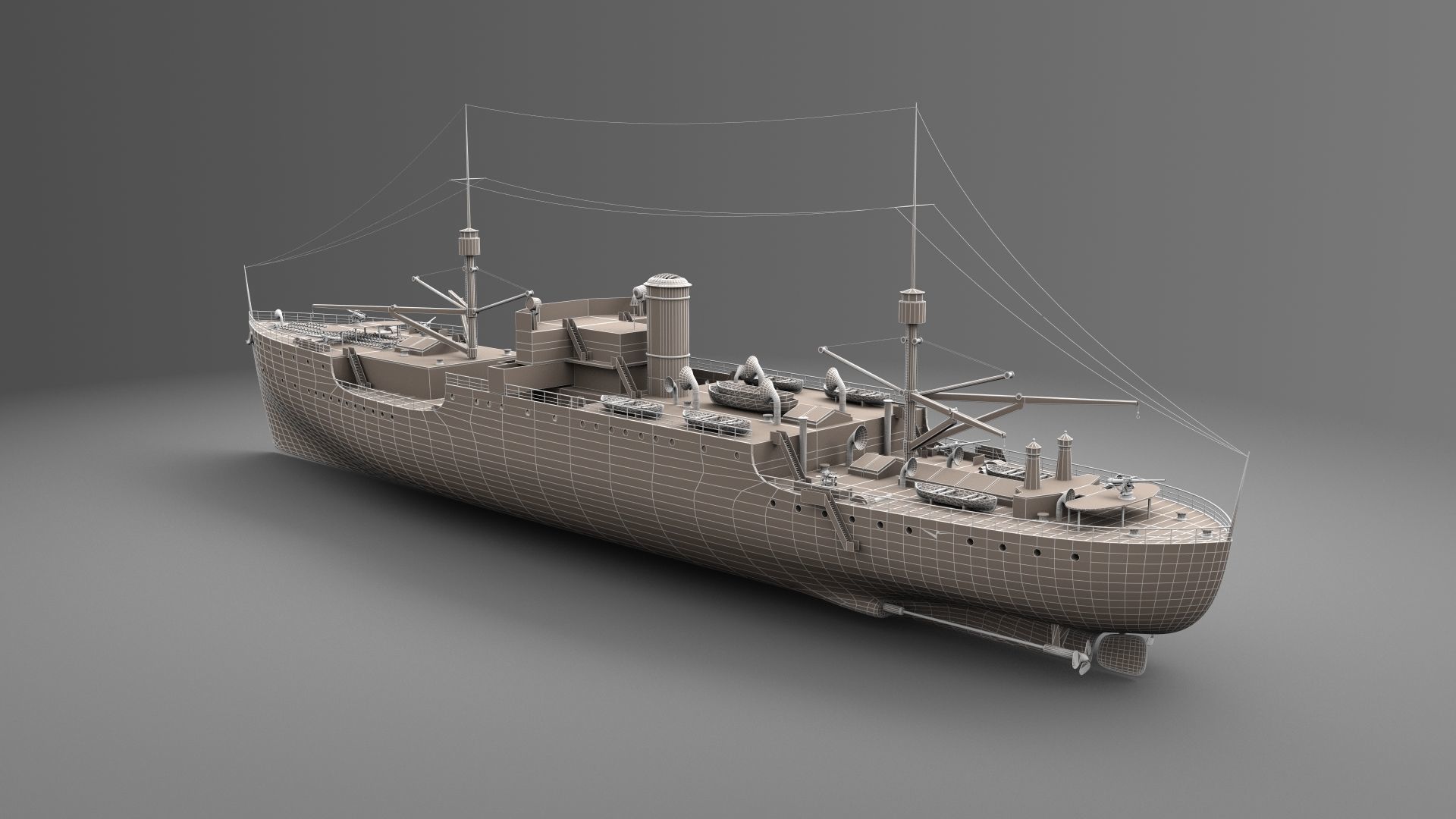 USS Vestal 3D model_14
