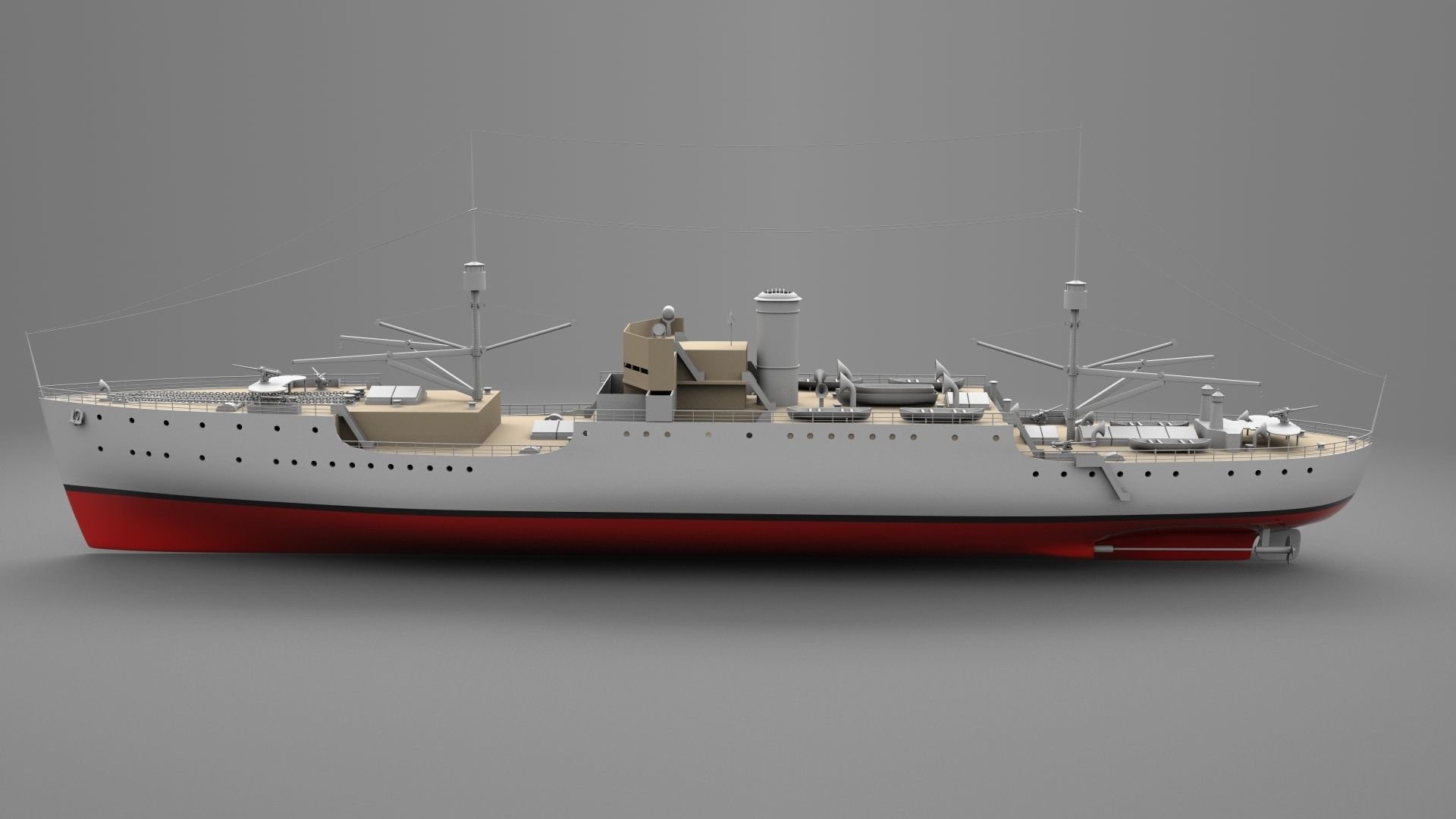 USS Vestal 3D model_5