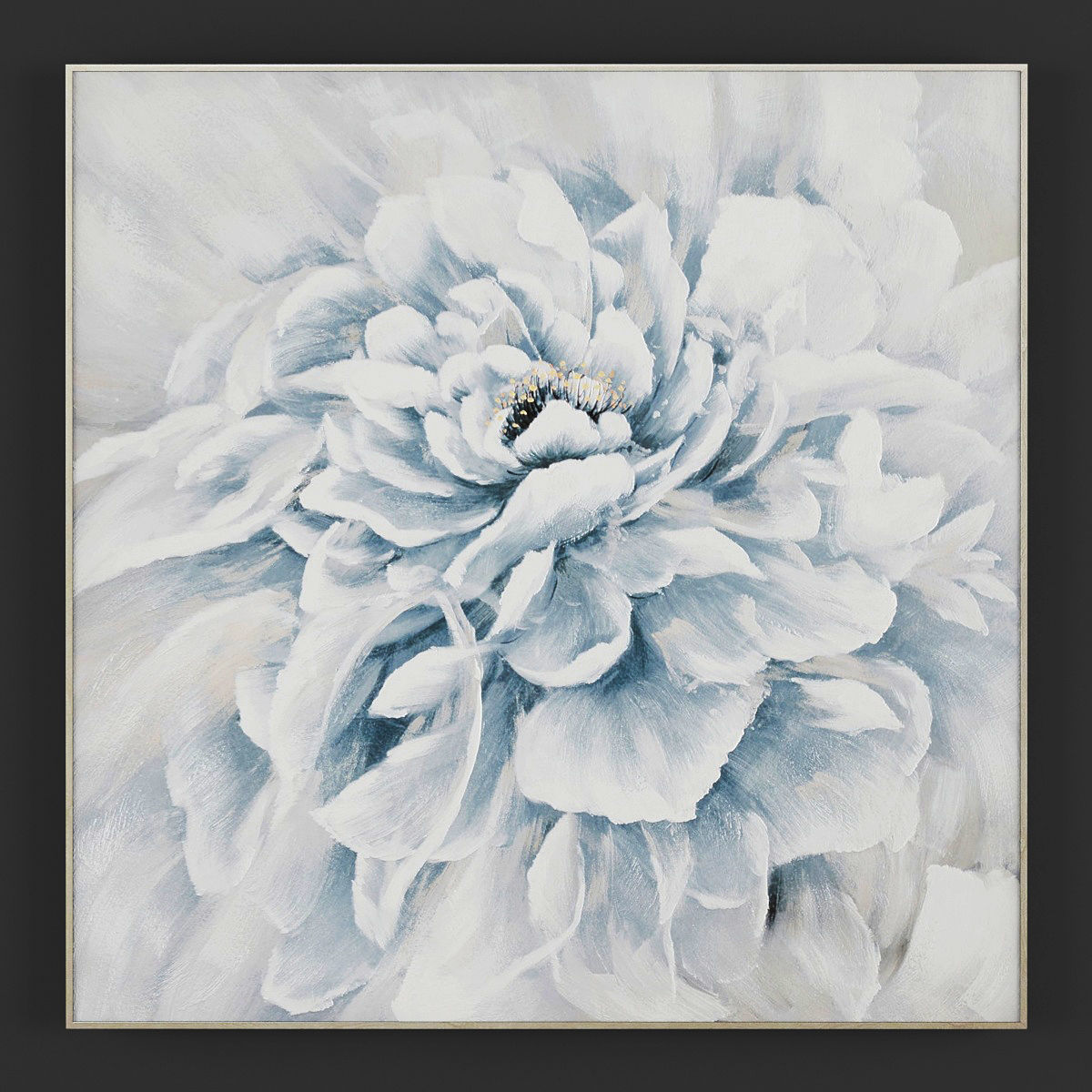 Pictures97 abstract painting of trees Low-poly 3D model_2