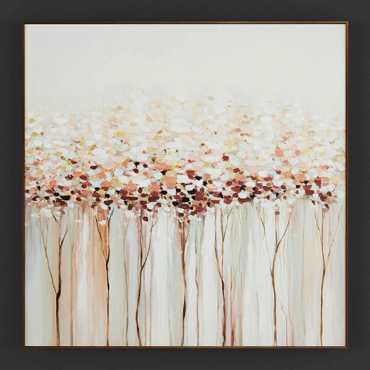 Pictures97 abstract painting of trees Low-poly 3D model_1