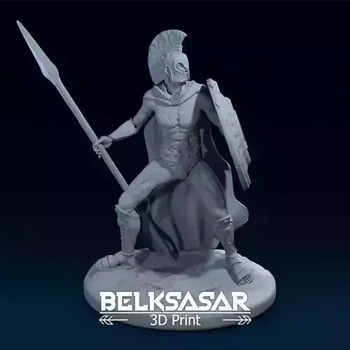 Spartan warrior  3D print model