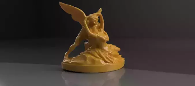 Amore e Psiche -  Love and Psyche - Canova 3D print model