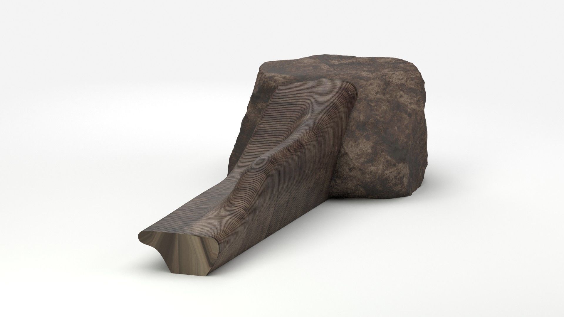 Bench 25 3D model_13