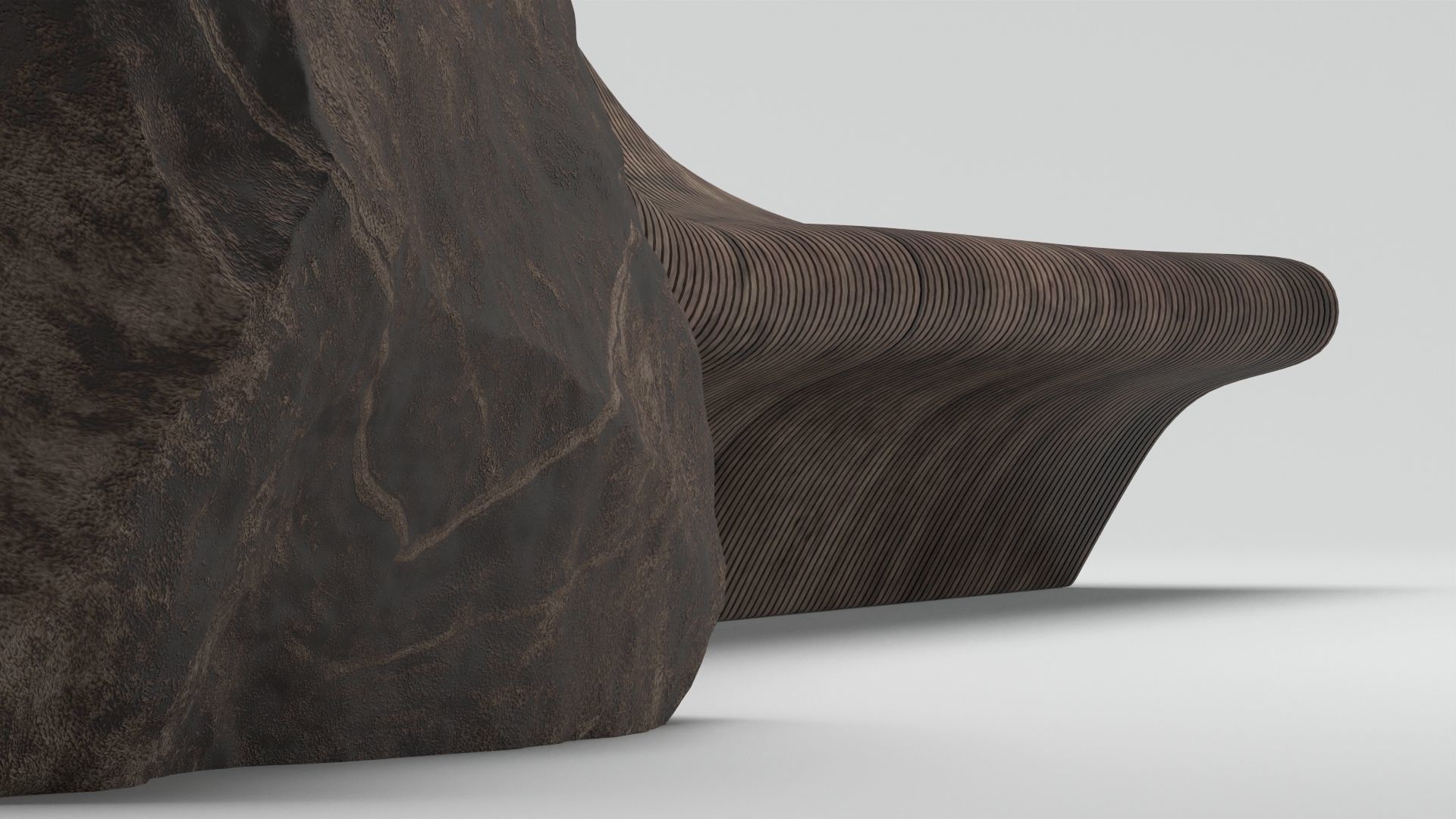 Bench 25 3D model_2