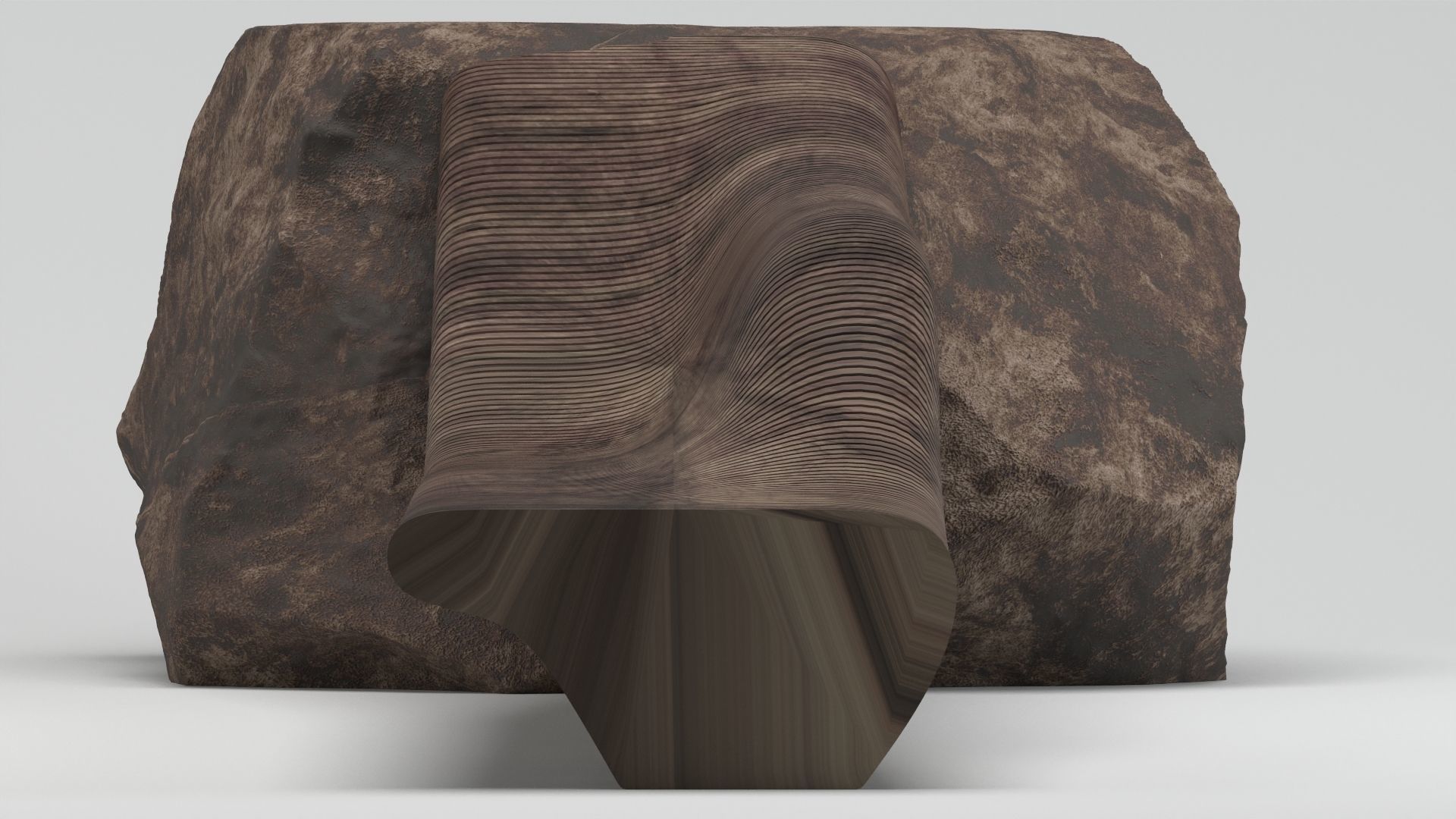 Bench 25 3D model_3