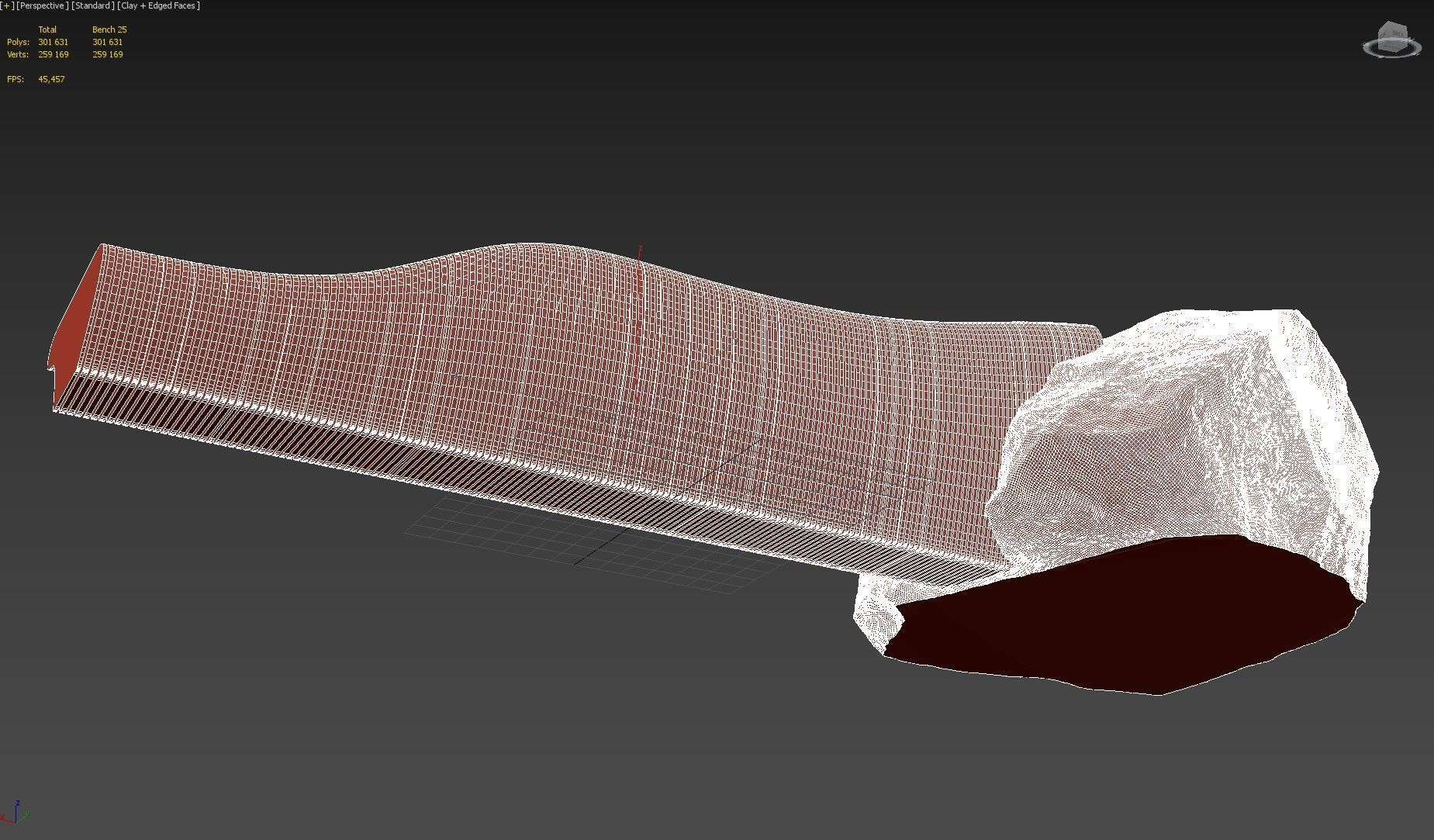 Bench 25 3D model_18