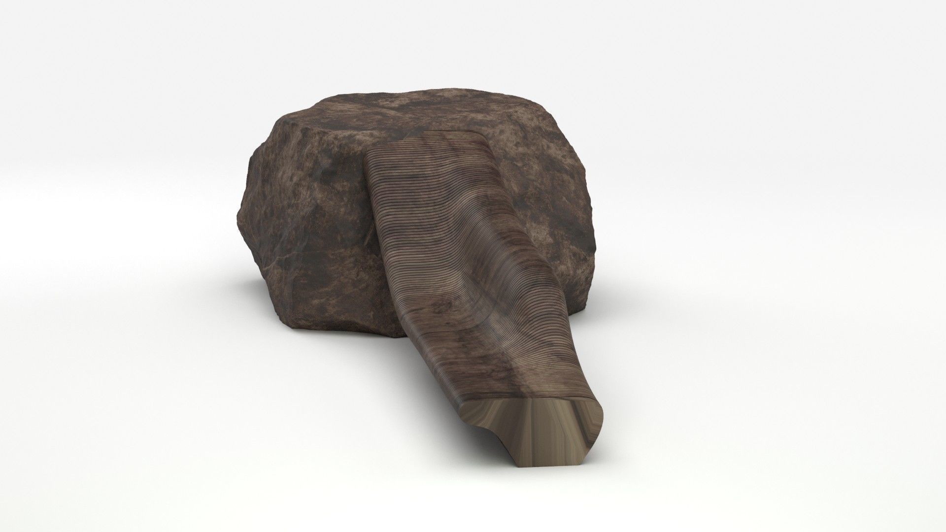 Bench 25 3D model_14