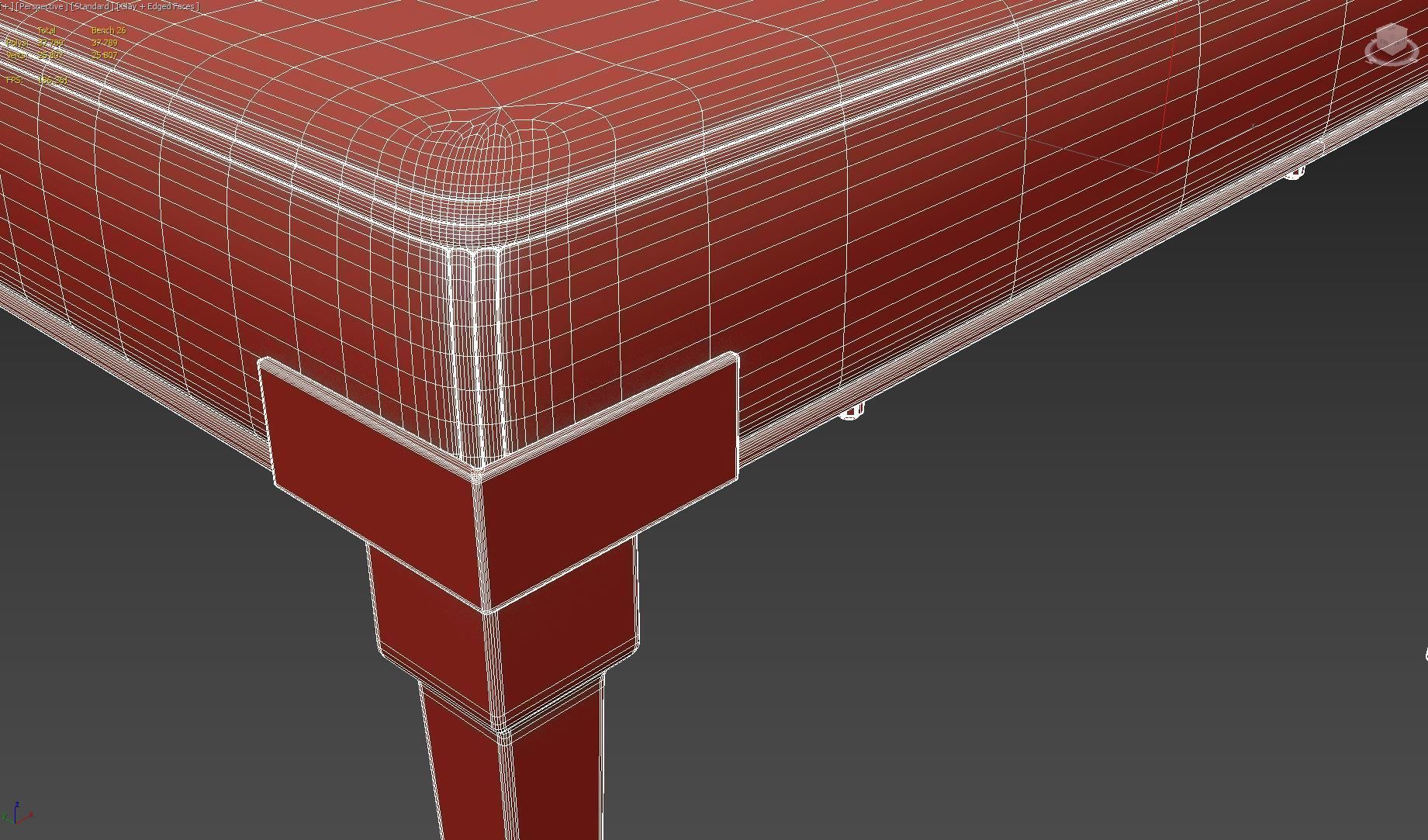 Bench 26 3D model_18