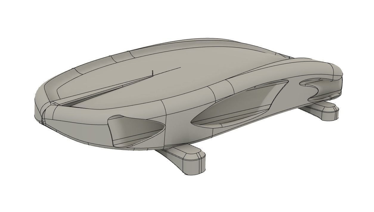 Diecast Roof Rack  3D print model_3