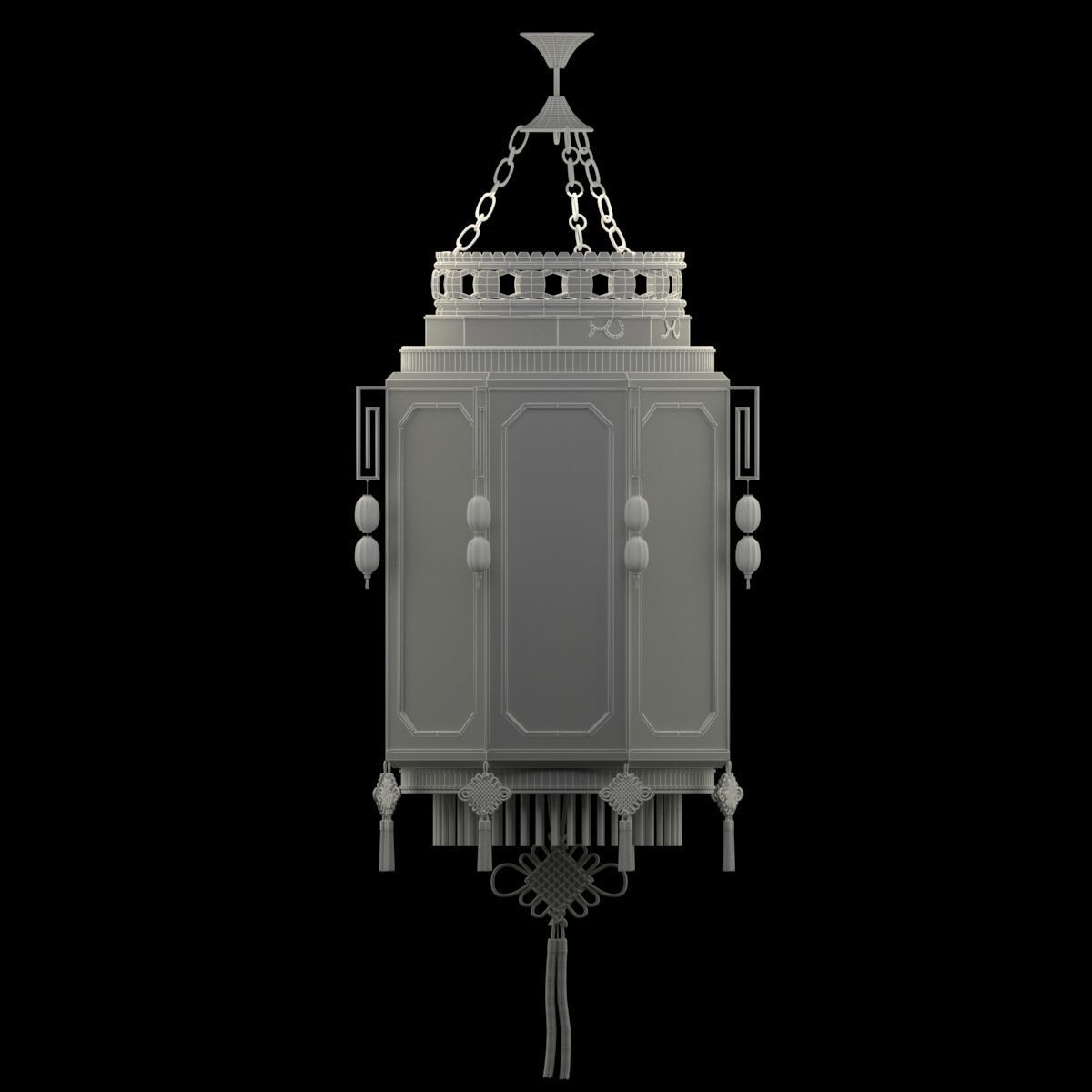 Chinese Lantern 3D model_5