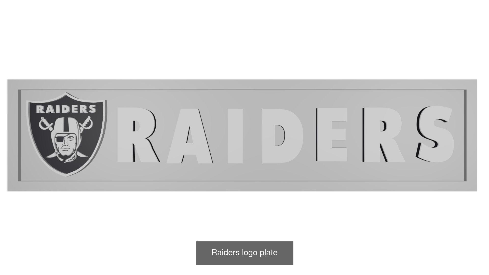 Oakland Raiders 3D Model Collection_3