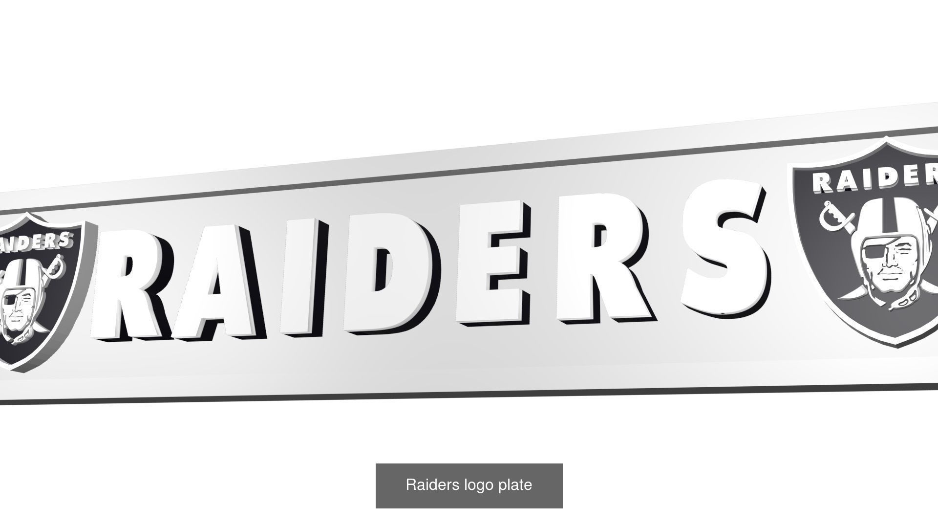 Oakland Raiders 3D Model Collection_4
