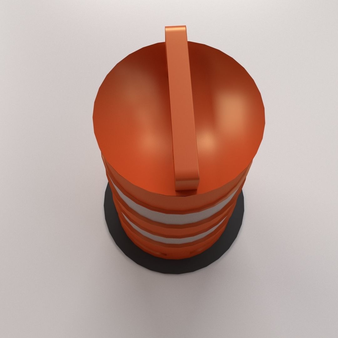 Barricade Barrel 3D model_2
