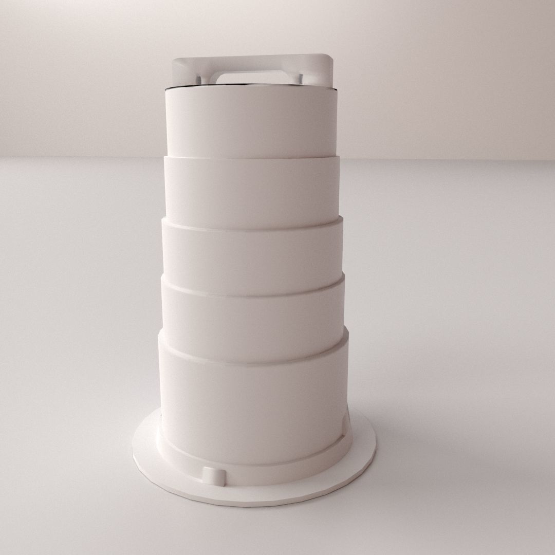 Barricade Barrel 3D model_3