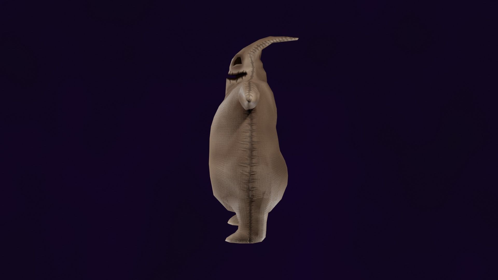 Oogie Boogie-The Nightmare Before Christmas Low-poly 3D model_5