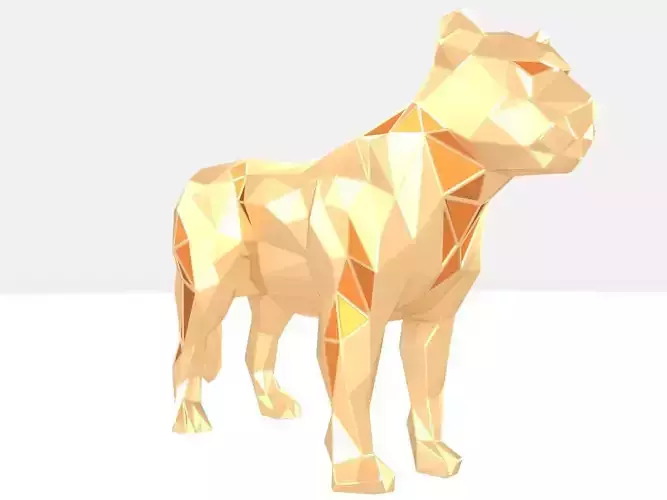 Polygonal Lioness Parametric