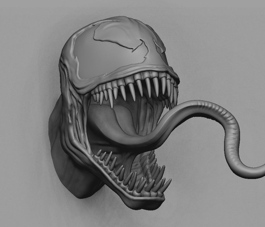 VENOM -WALL EDITION- 3D print model_10