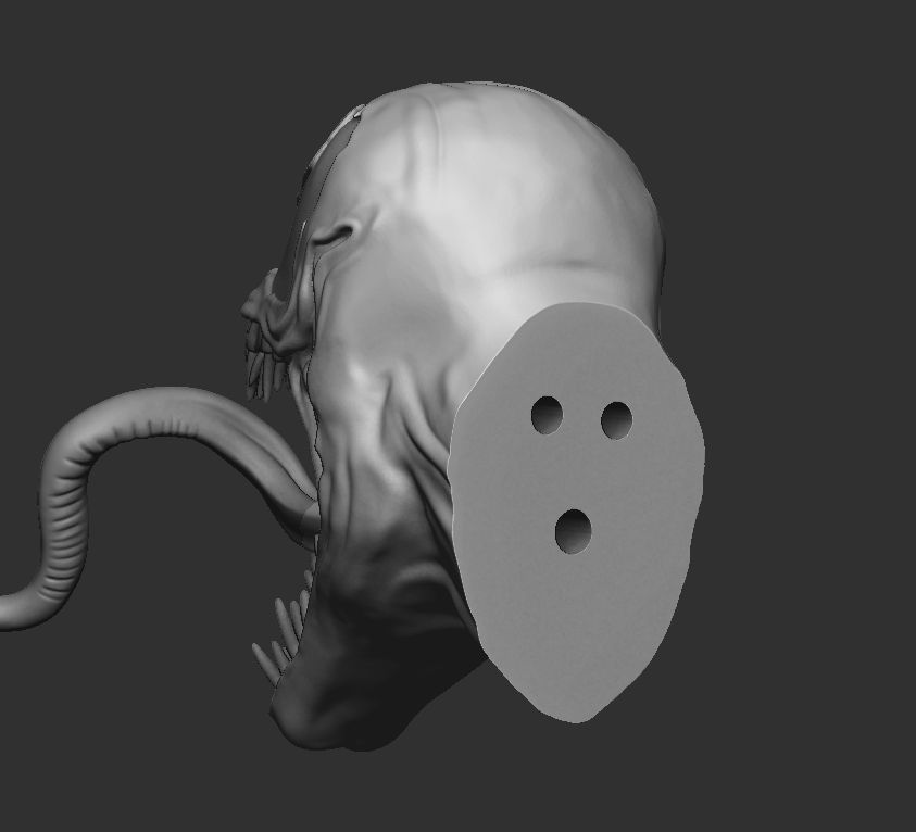 VENOM -WALL EDITION- 3D print model_11