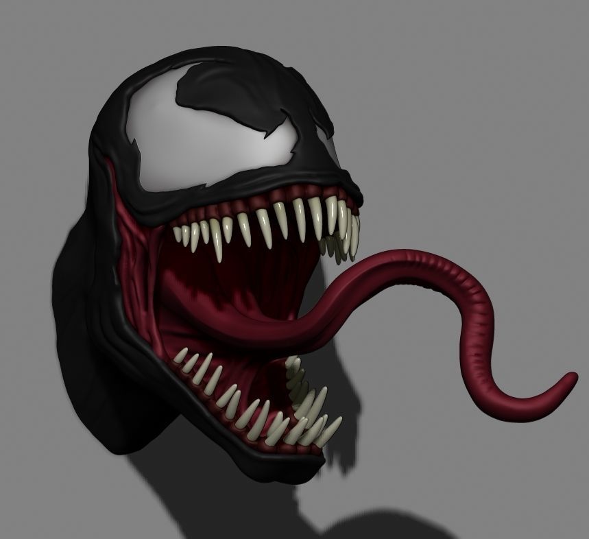 VENOM -WALL EDITION- 3D print model_4