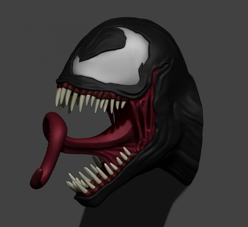 VENOM -WALL EDITION- 3D print model_5