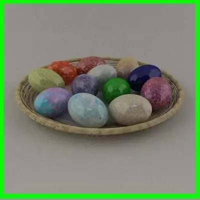 Easter eggs Free 3D model