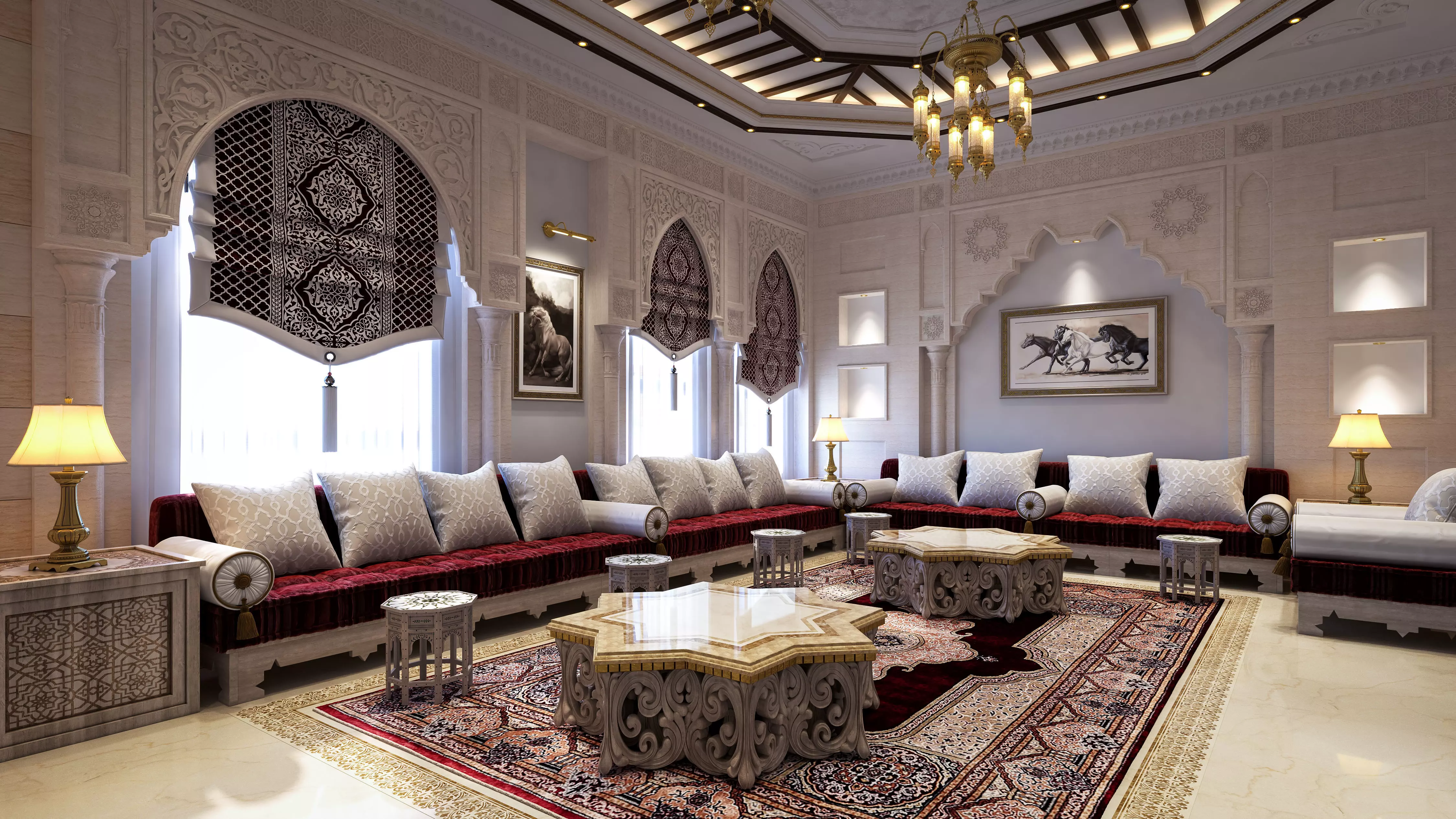 Arabic Majlis 001 3D model