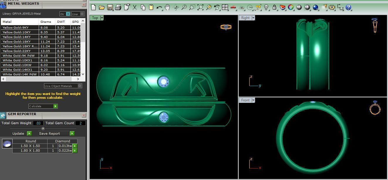 RING 345 3D print model_2