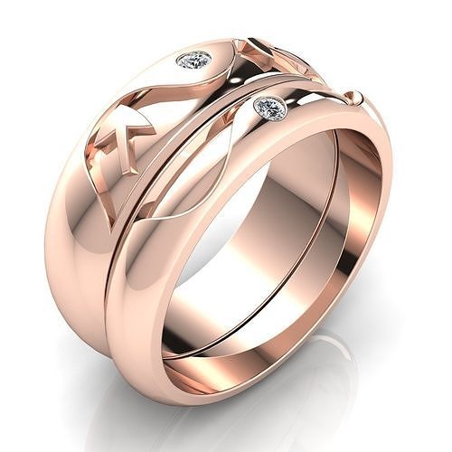 RING 345 3D print model