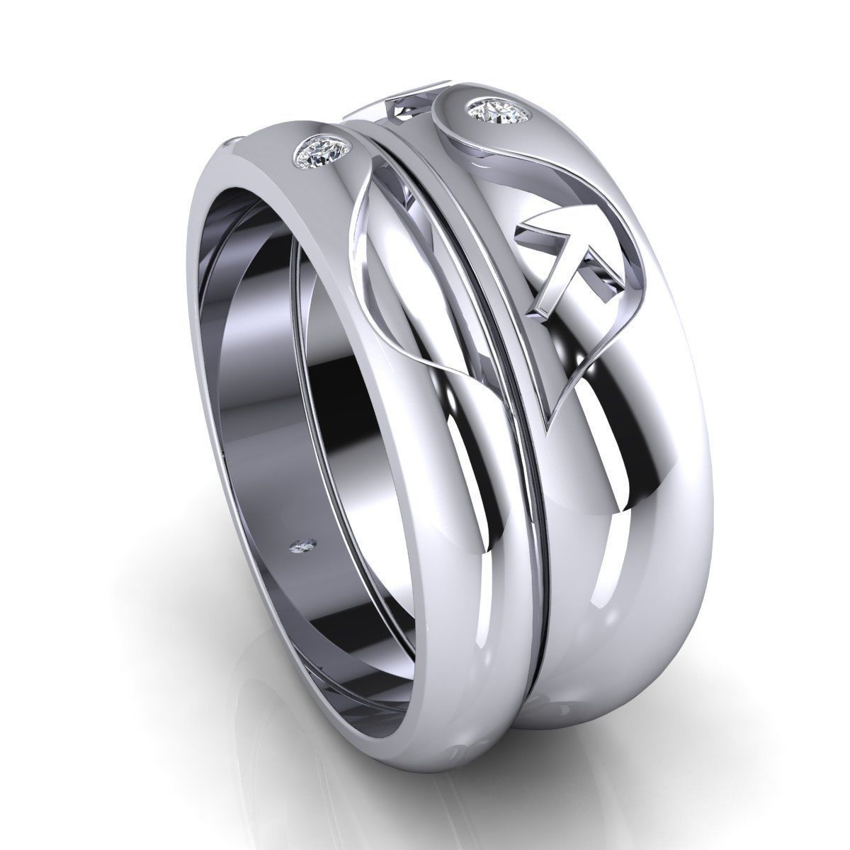RING 345 3D print model_10