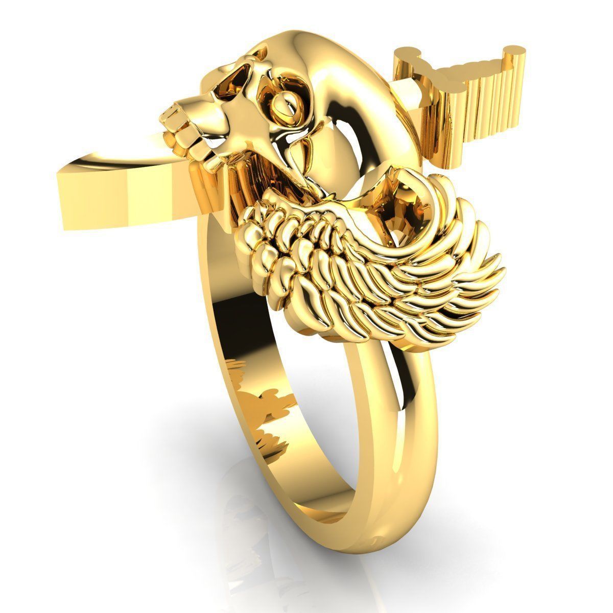 RING 338 3D print model_12