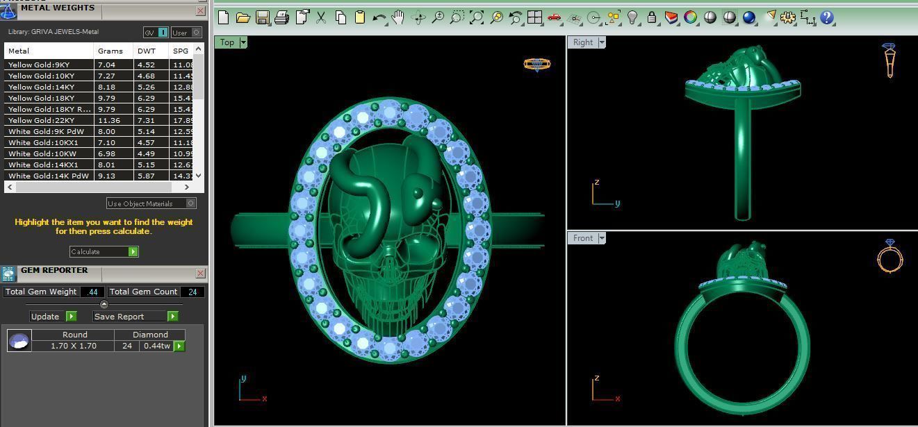 RING 336 3D print model_3