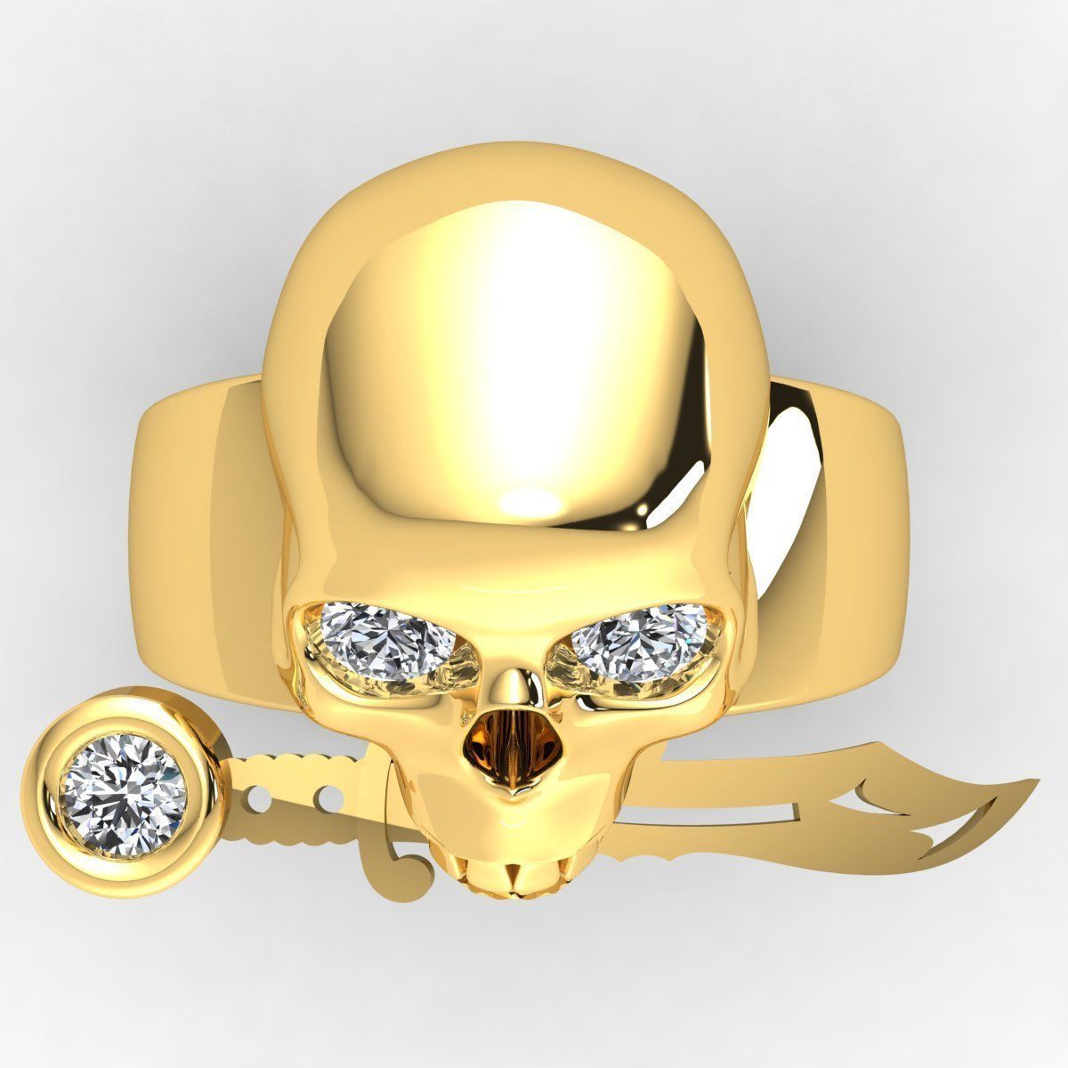 RING 334 3D print model_9