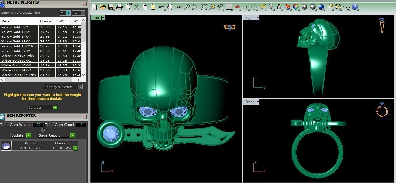 RING 334 3D print model_3