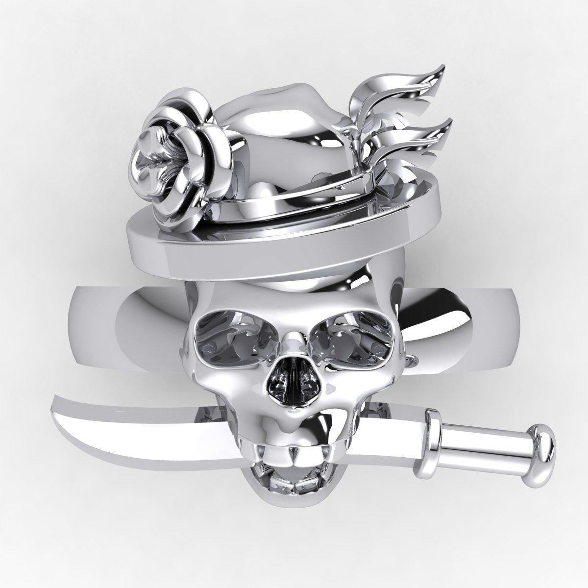 RING 319 3D print model_7