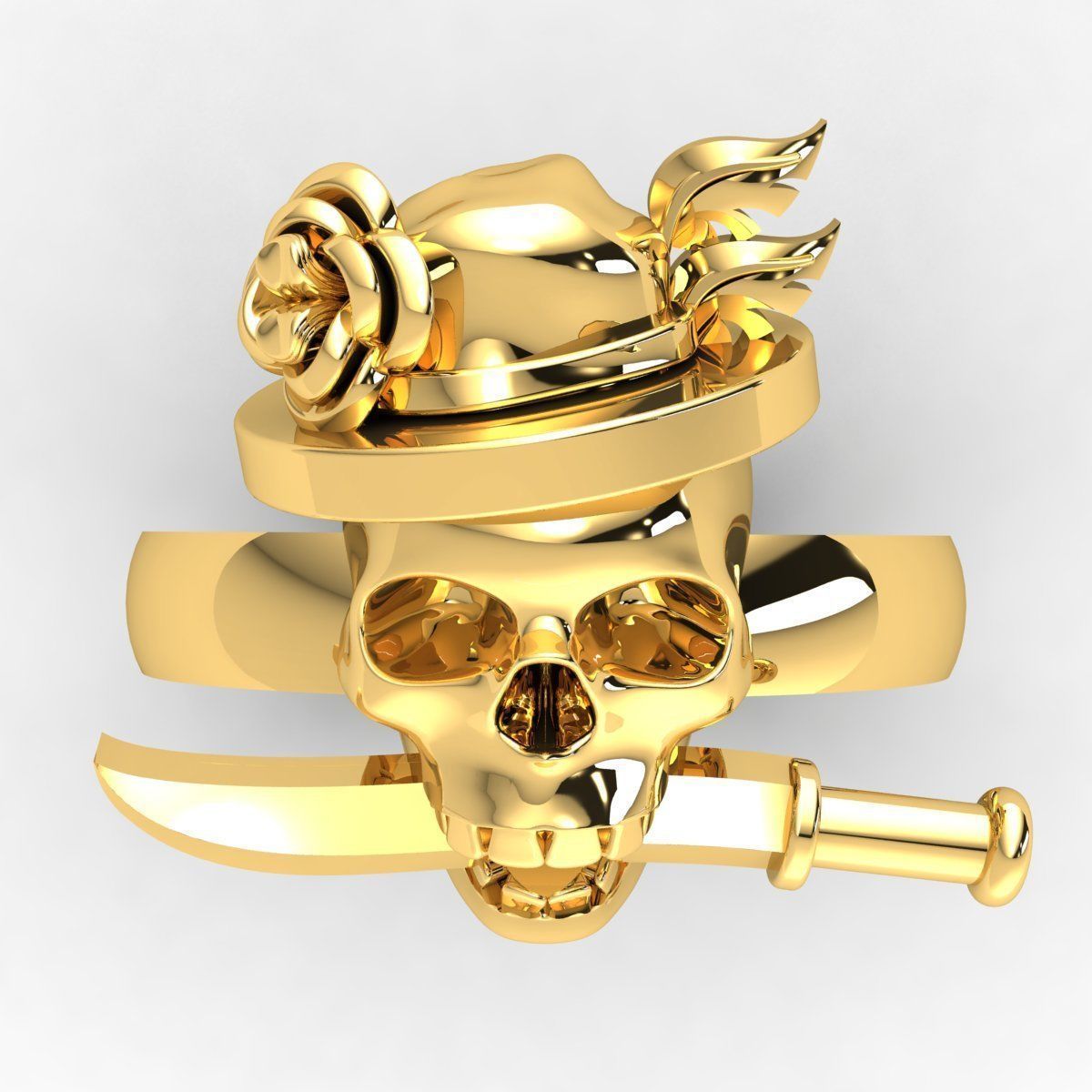 RING 319 3D print model_9