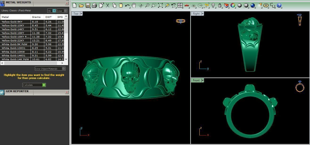 RING 251 3D print model_3